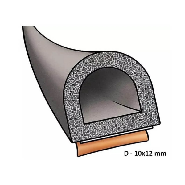 Samolepilno tesnilo D 10 x 12