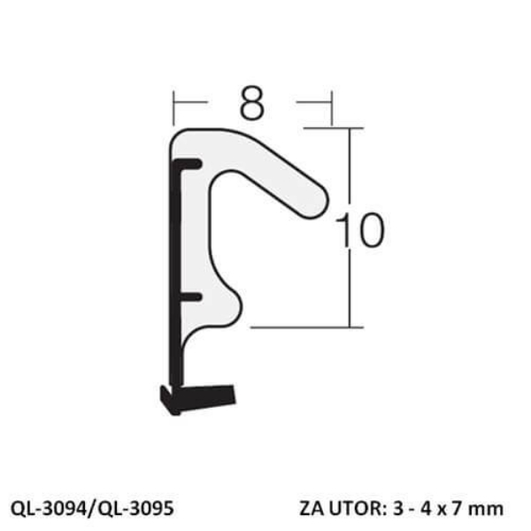 Tesnilo za vrata QL-3095