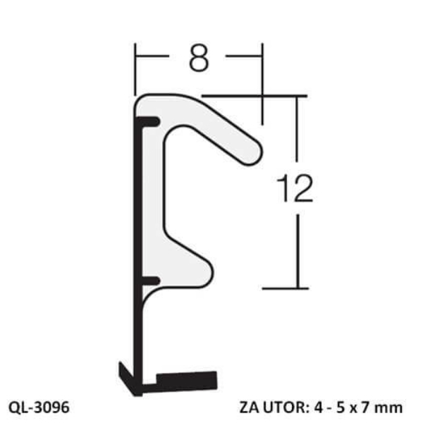 Tesnilo za vrata QL-3096
