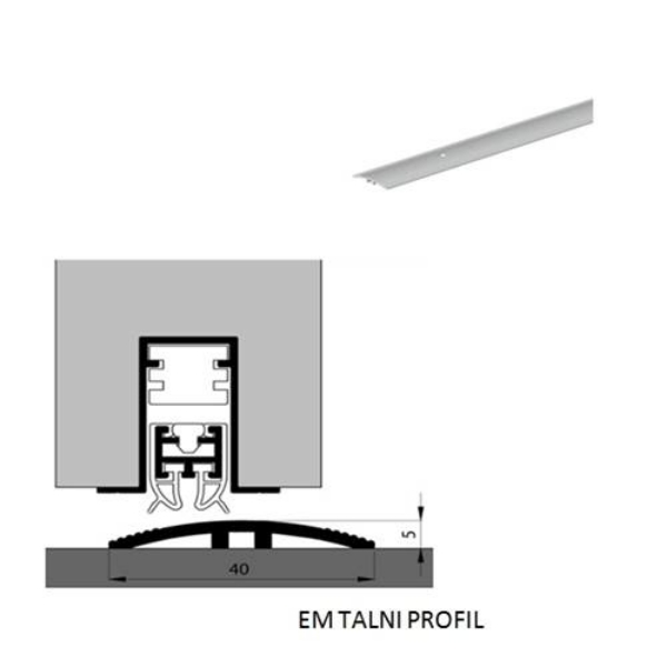 EM TALNI PROFIL 5x40 mm