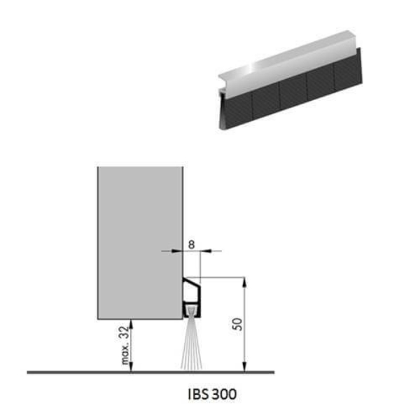 Industrijska krtačka IBS 300 cm