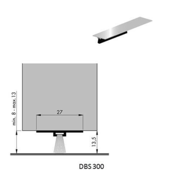 Industrijska krtačka DBS 300 cm