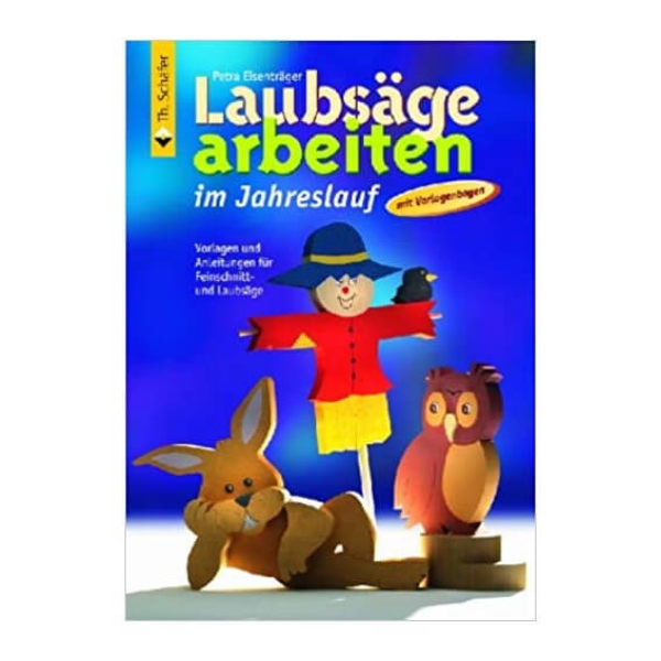 Knjiga Laubsäge arbeiten im Jahreslauf