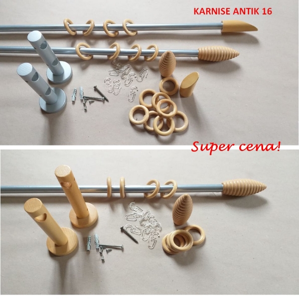 Set karnis ANTIK 16 SR-LES