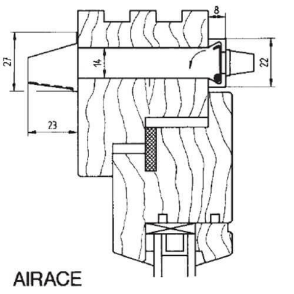 Zračnik AIRACE-V+GS-294 mm