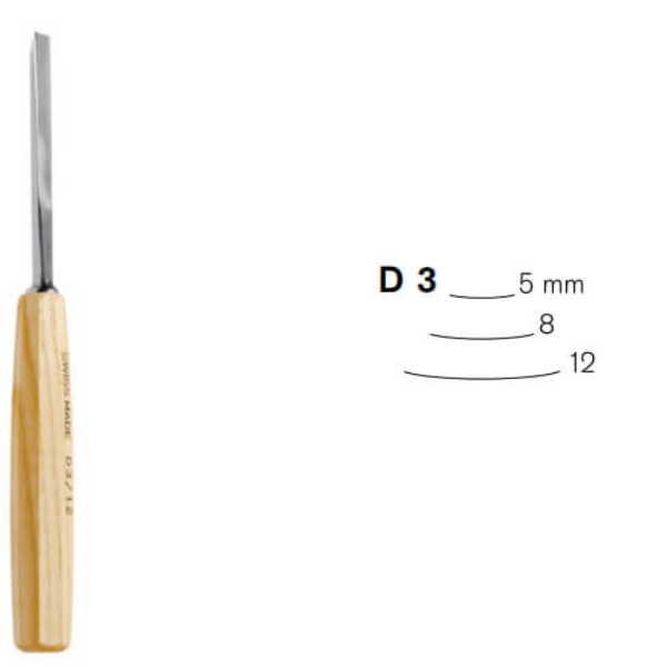 Hobby rezbarsko dleto D 3