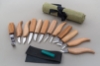 Set rezbarskih nožkov in žličarja S10