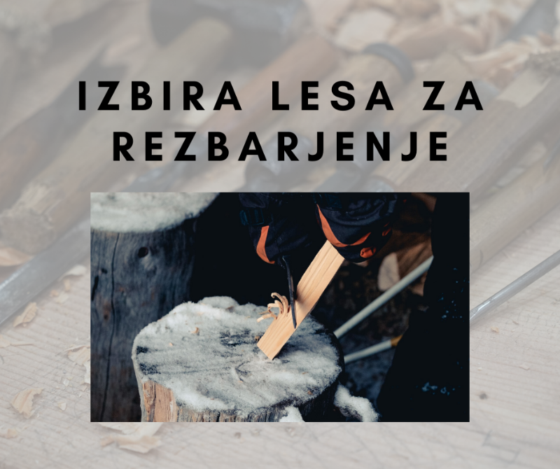 Izbira lesa za rezbarjenje