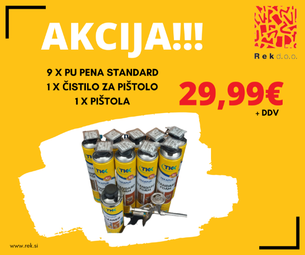 TKK Tekapur Standard - AKCIJSKI SET